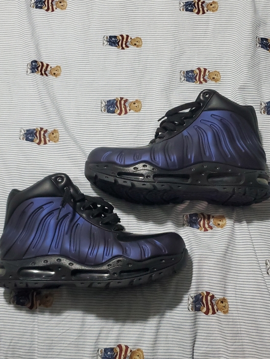 Nike Other - Nike Men's Air Max Foamposite Acg Rare Eggplant Vintage Sneaker Acg  Boot  Sz 10